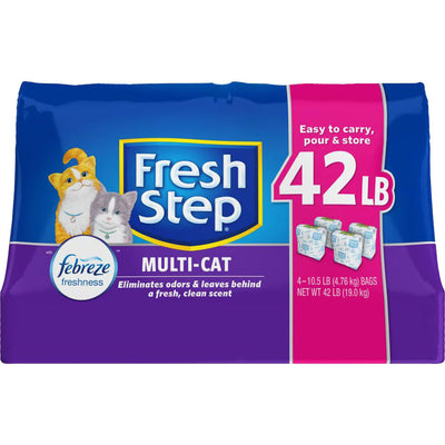 Fresh Step Multi-Cat Clumping Litter W/Febreze