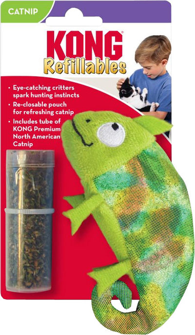 Kong Refillables Chameleon W Catnip