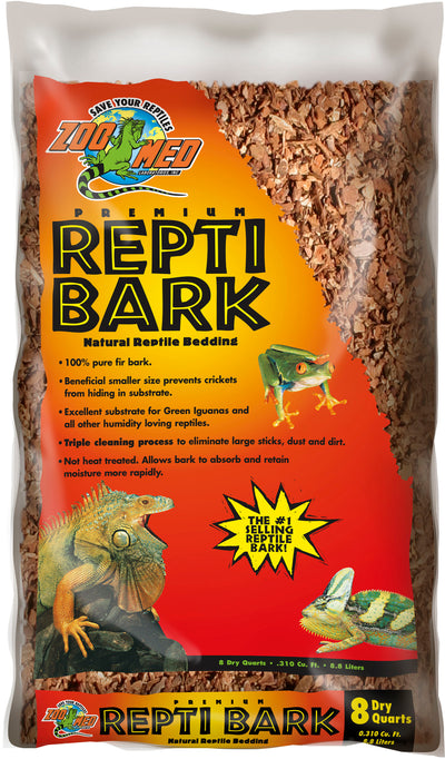 Premium Repti Bark Natural Reptile Bedding