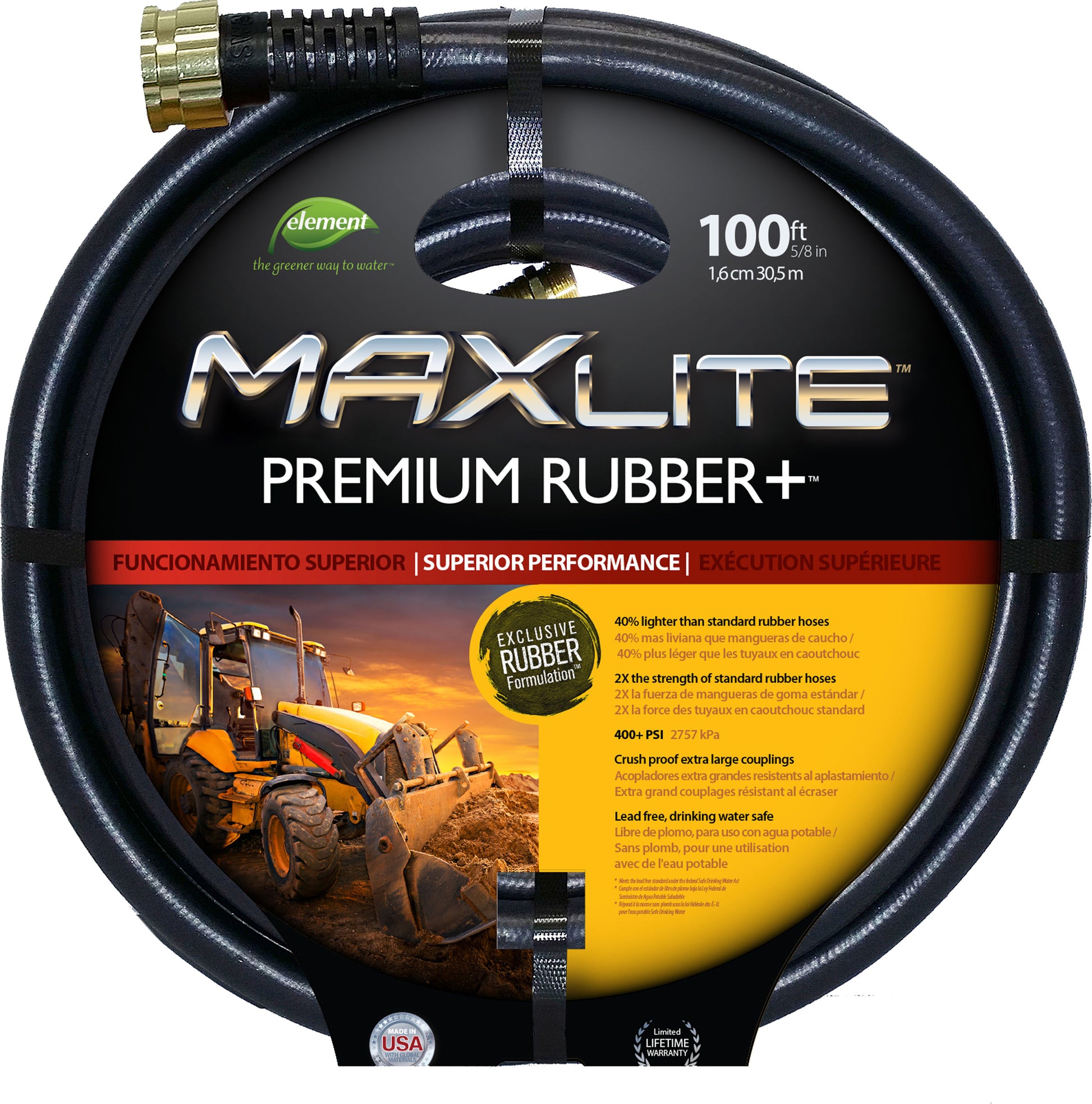 Swan Element Maxlite Premium Rubber+ Hose
