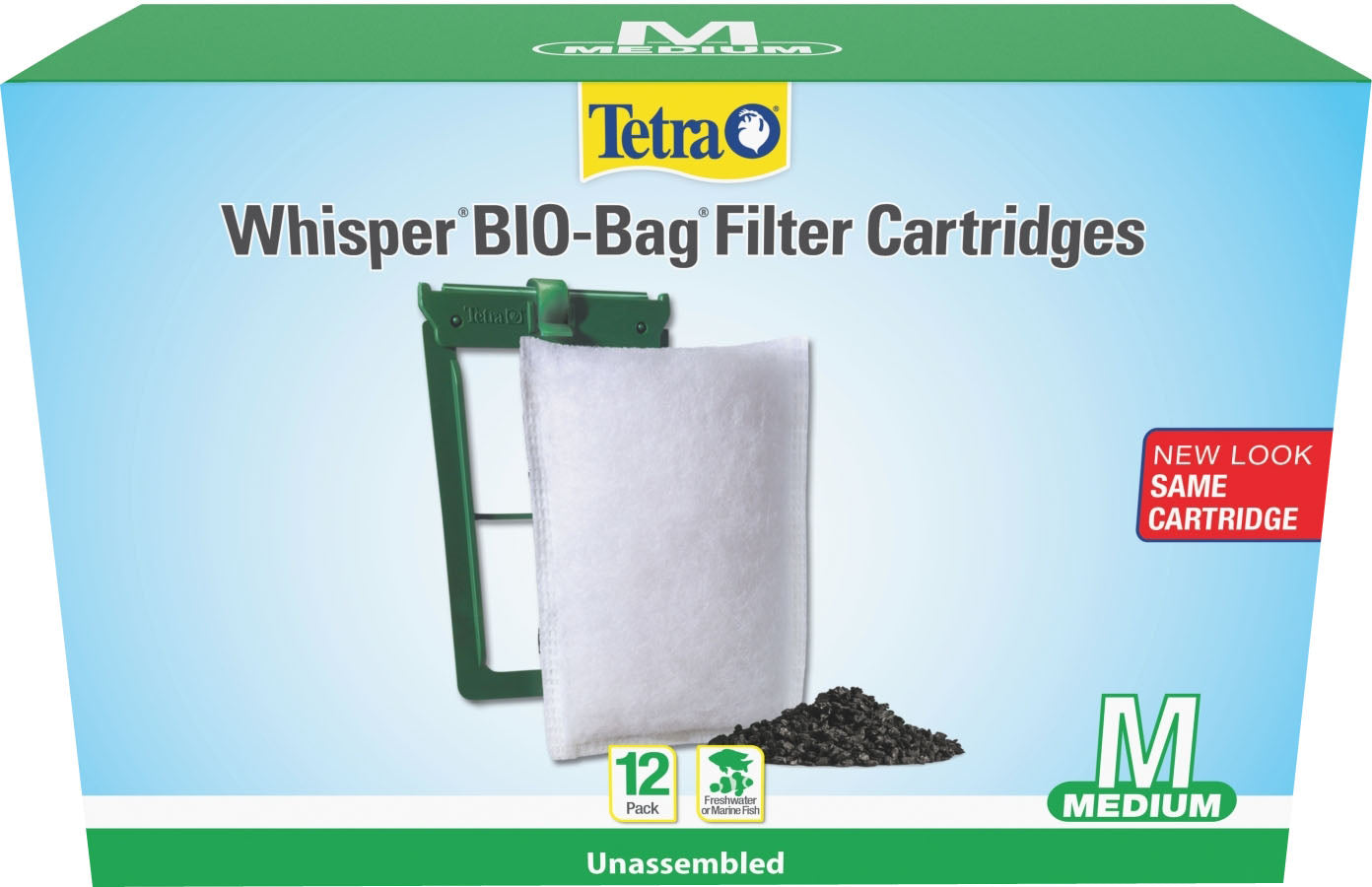 Tetra Whisper Unassembled Bio Bag Cartridge