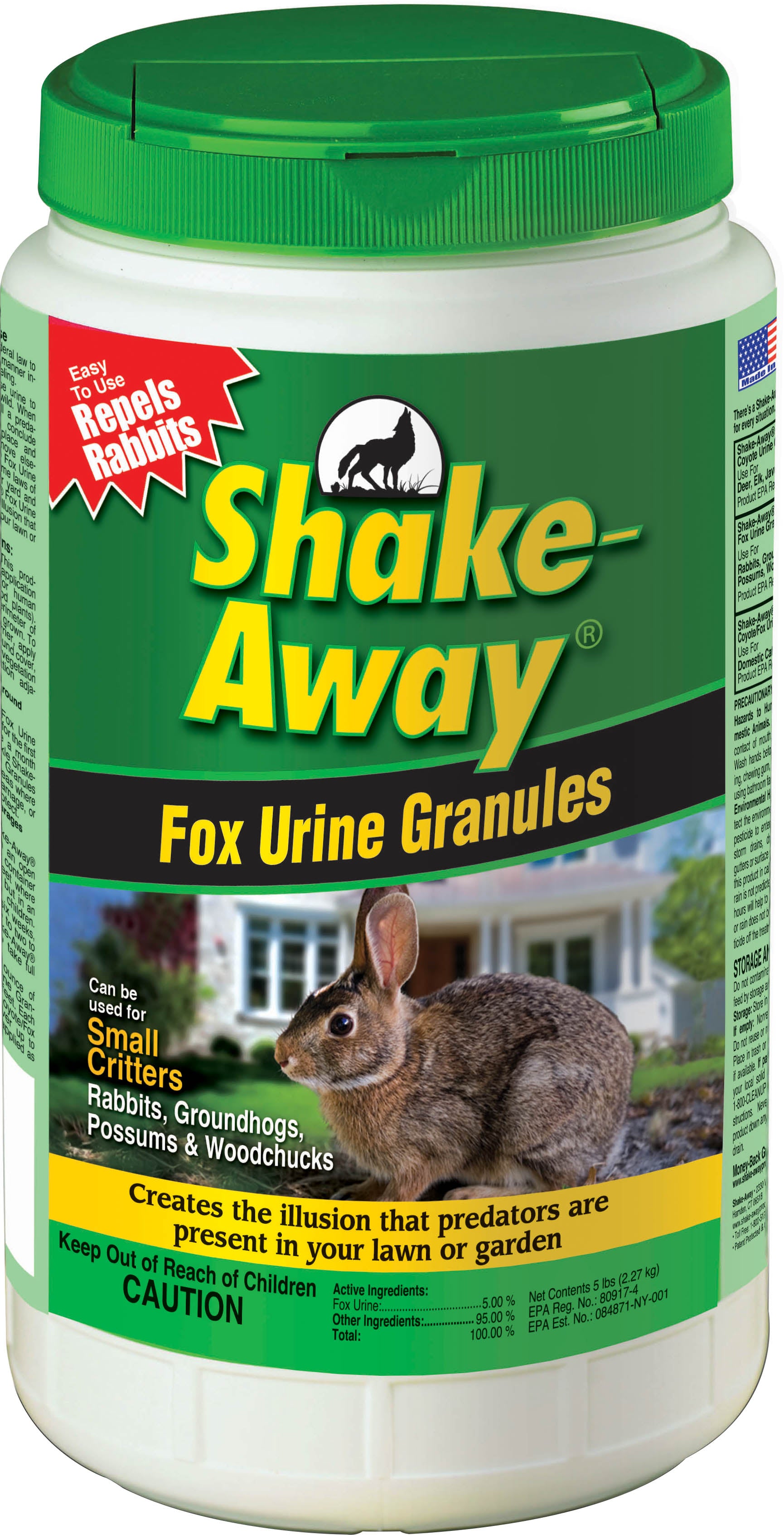 Shake-Away Fox Urine Granules