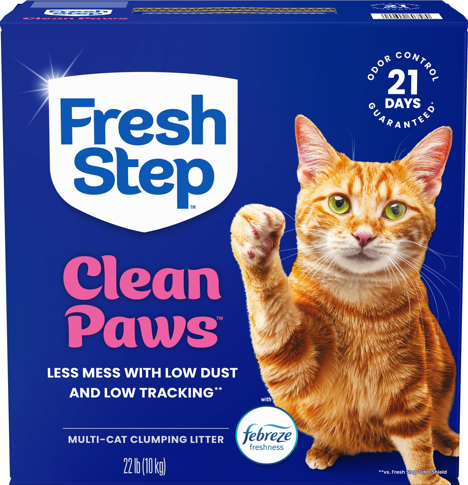 Fresh Step Clean Paws Clumping Litter