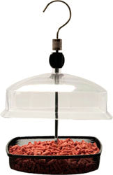 Premium Mealworm & Suet Dome Feeder