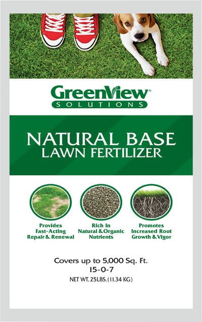 Natural Base Lawn Fertilizer 15-0-7
