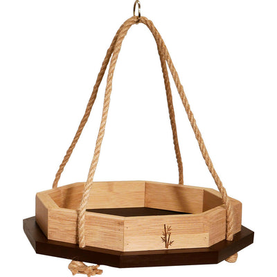 Ultimate Renewable Bamboo Octagon Platform Feeder
