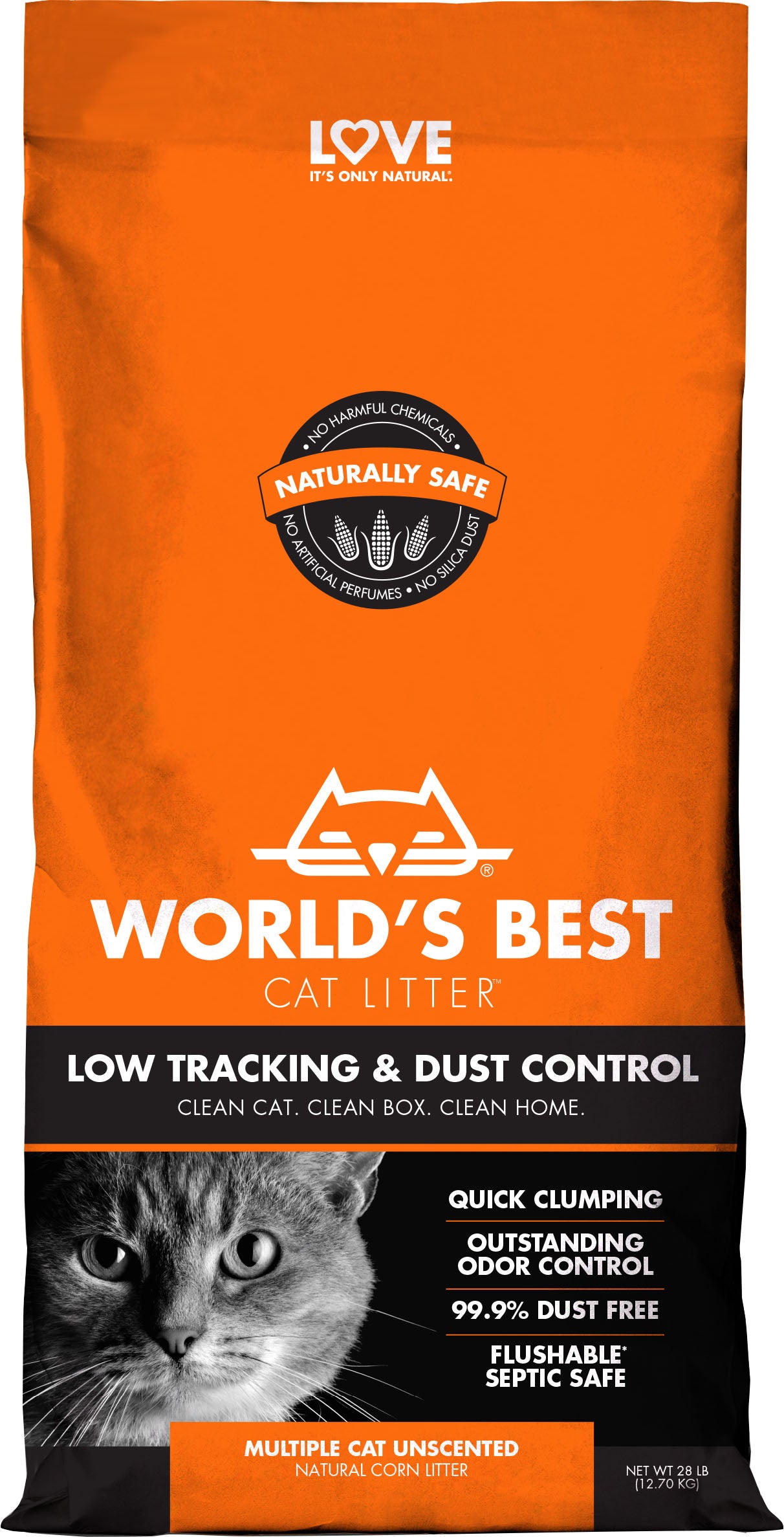 World'S Best Cat Litter Low Track & Dust Control