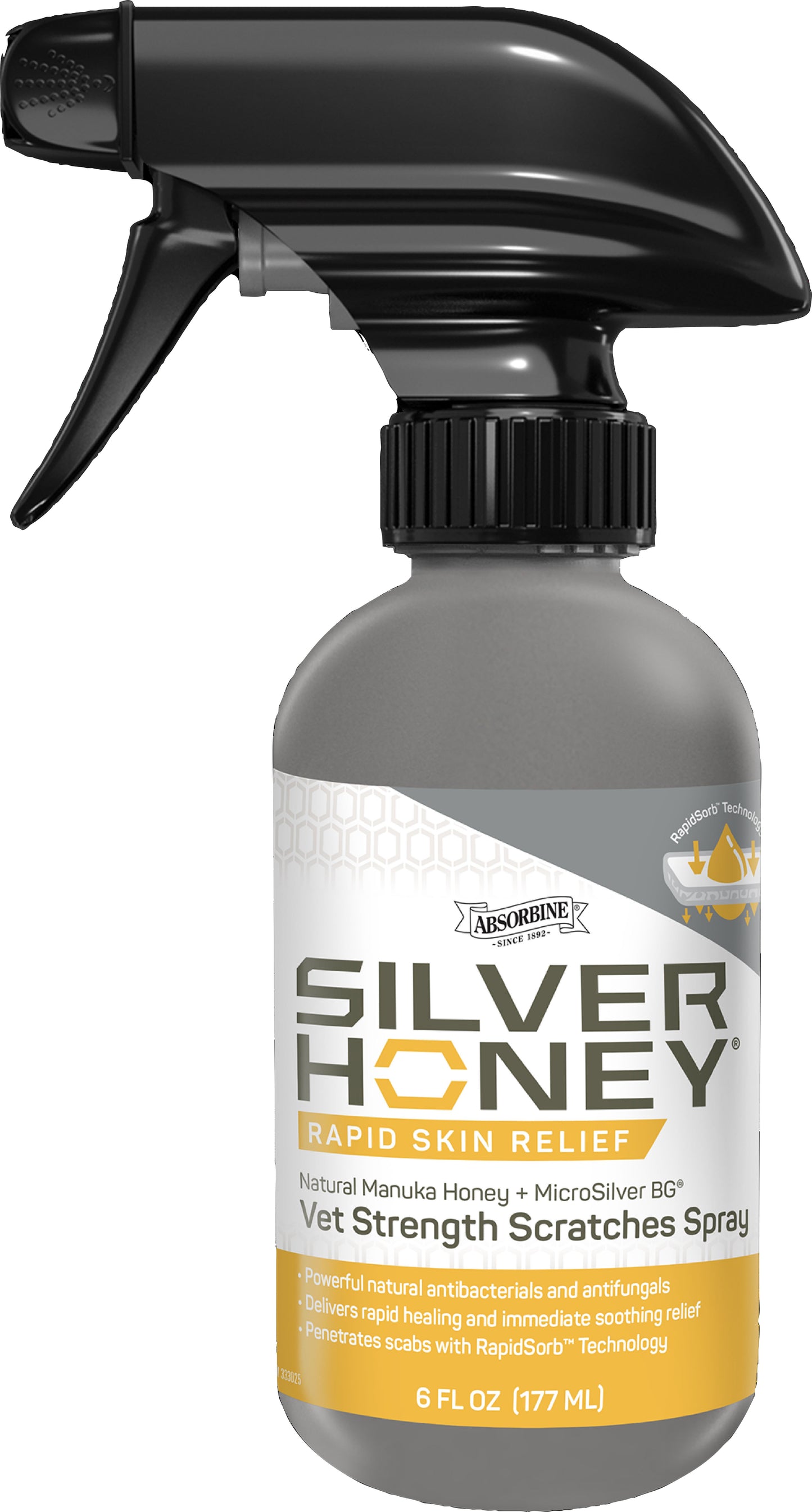 Silver Honey Rapid Skin Relief Scratches Spray