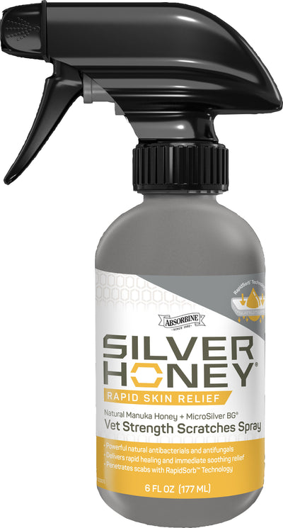 Silver Honey Rapid Skin Relief Scratches Spray