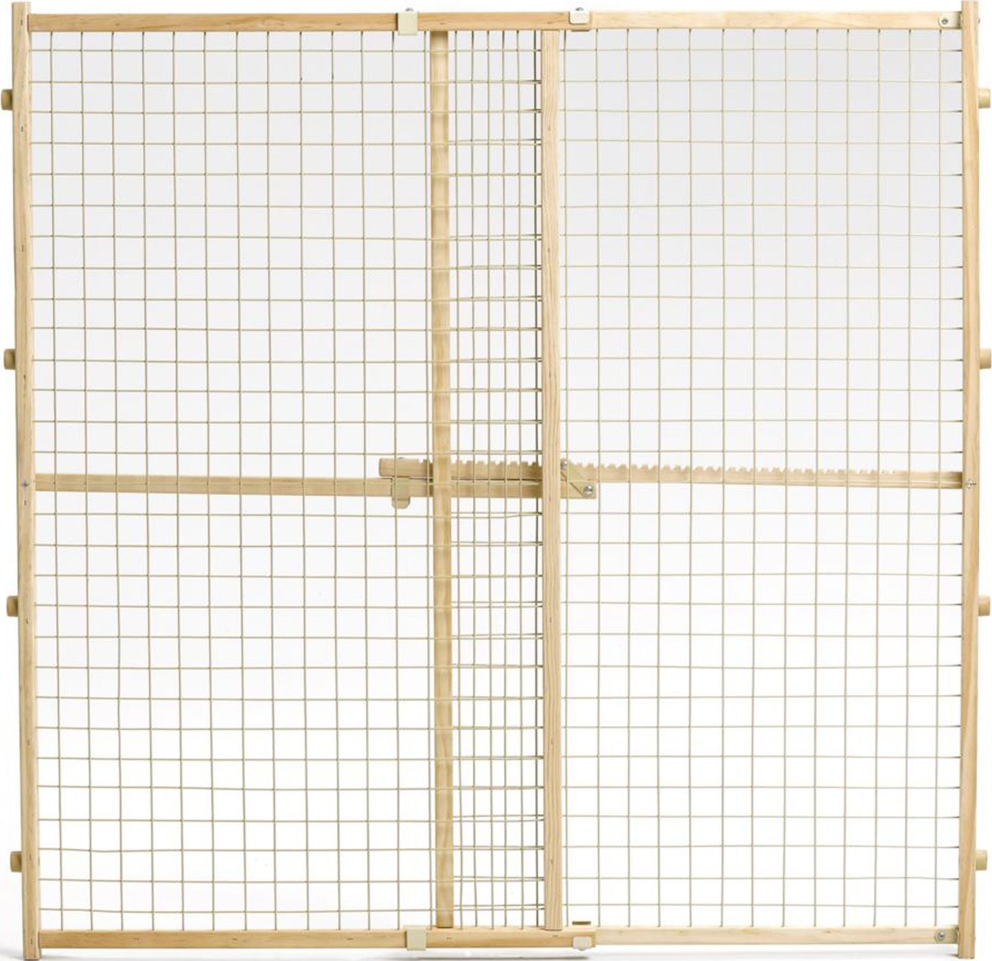 Wood/Wire Mesh Pet Gate
