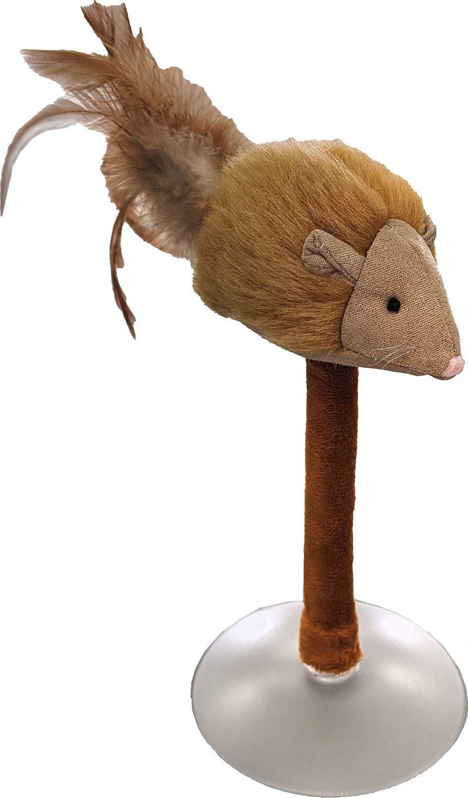 Spot Squeakeeez Mouse On Suction Cup W/ Catnip