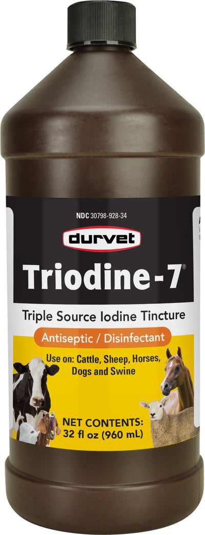 Durvet Triodine-7 Iodine Antiseptic Disinfectant