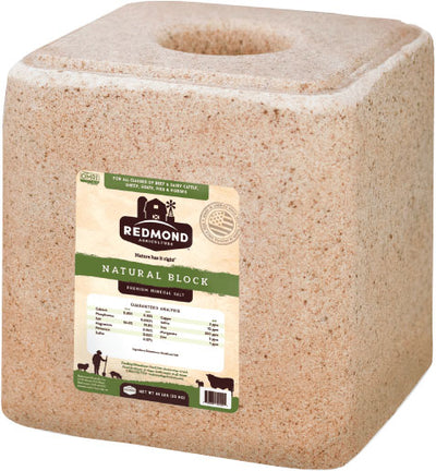 Redmond Natural Mineral Salt Block