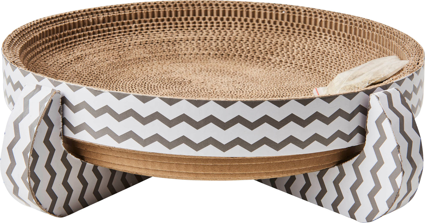 Spot Nest Cat Scratcher W/Catnip