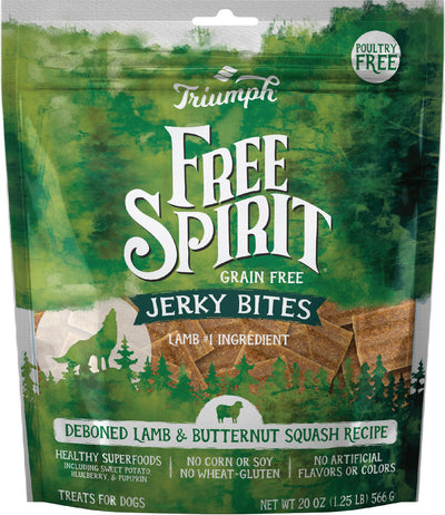 Triumph Grain Free Jerky Bites Dog Treats