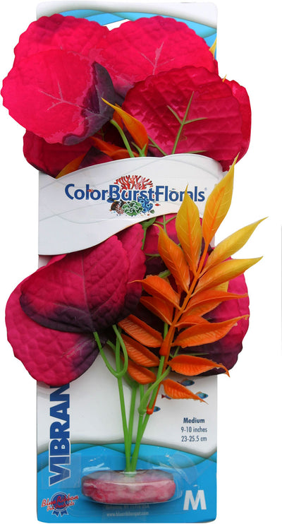 Color Burst Florals Melon Leaf Silk Style Plant