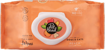Pet Head Quick Fix 2 In 1 Wipes