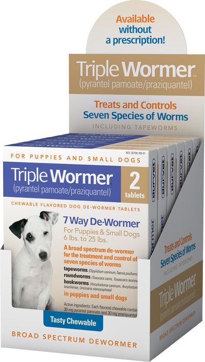 Durvet Triple Wormer For Puppies & Small Dogs