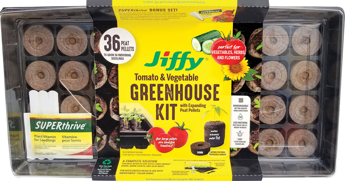 Jiffy Tomato Starter Greenhouse