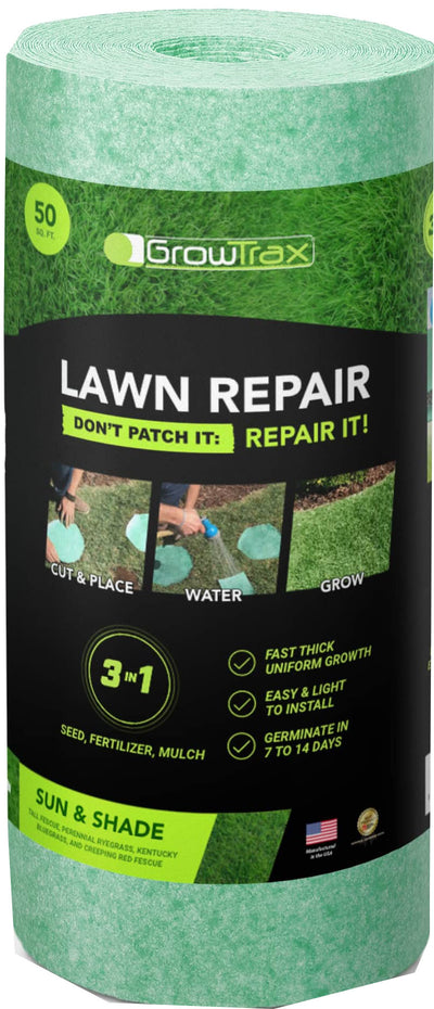 Growtrax 3-In-1 Lawn Repair Sun & Shade Blanket