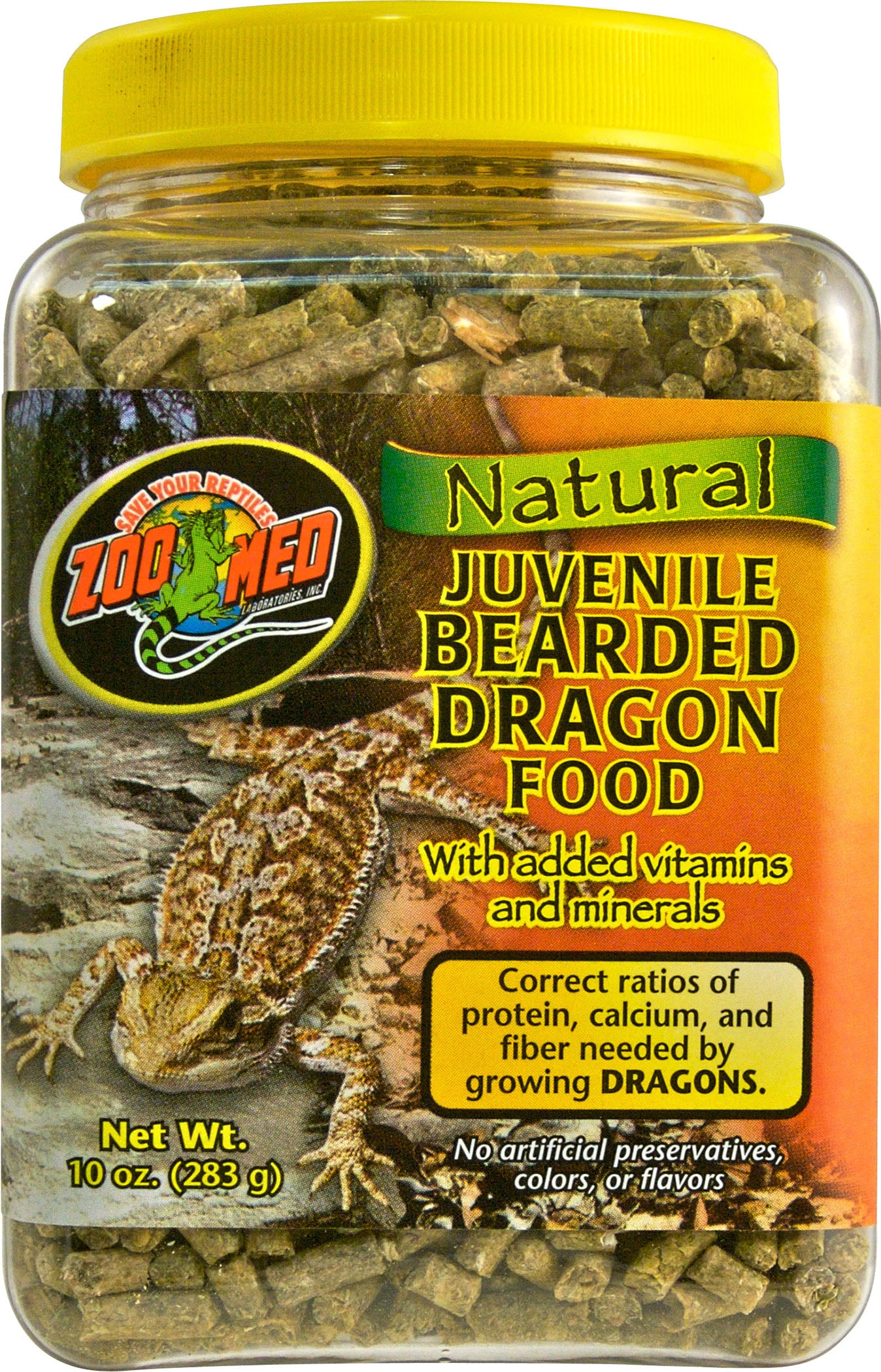 Natural Bearded Dragon Food Juvenile Formula