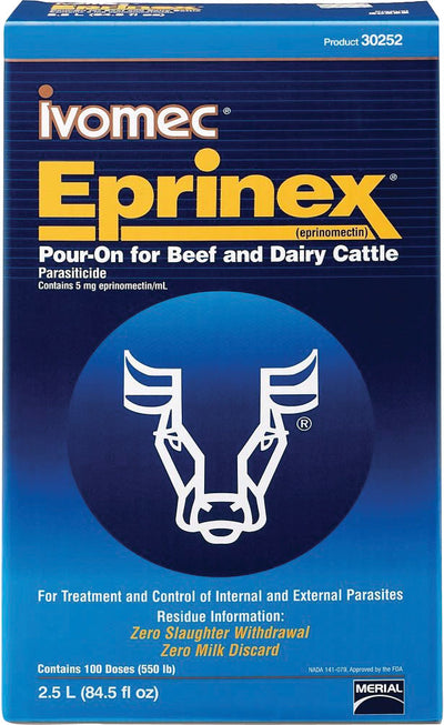 Eprinex Pour-On Dewormer For Beef & Dairy Cattle