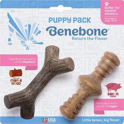 Benebone Puppy Pack Maplestick/Zaggler