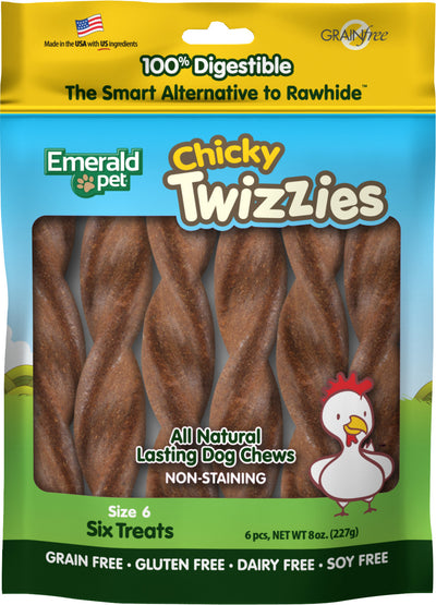 Emerald Pet Twizzies Grain Free Dog Chews