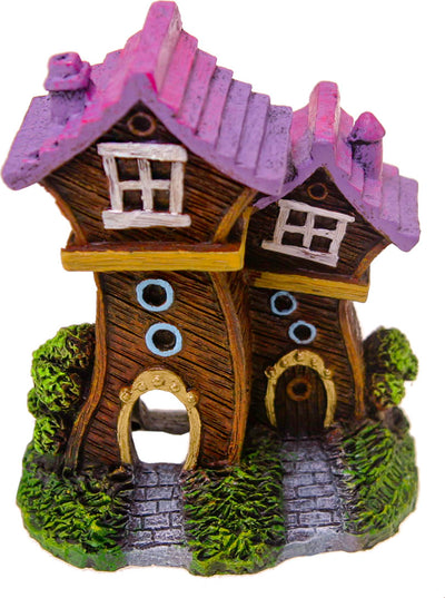 Exotic Environments Fun House Village Purple Roof