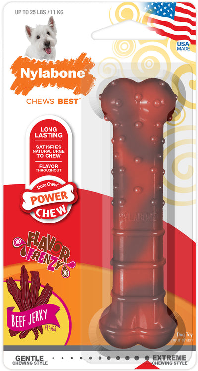 Nylabone Power Chew Flavor Frenzy Textured Bone
