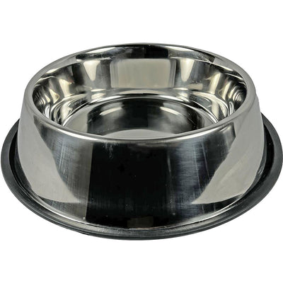 Non-Tip Stainless Steel Dog Bowl