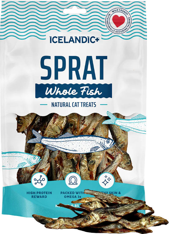 Icelandic+ Sprat Whole Fish For Cats
