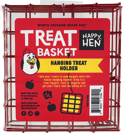 Happy Hen Treat Square Basket