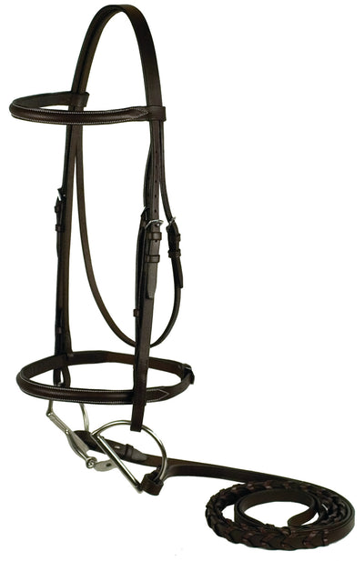 Gatsby Plain Raised English Bridle