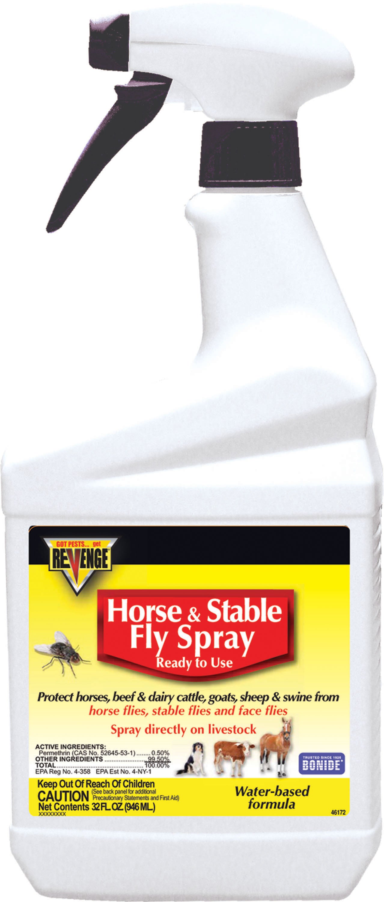 Revenge Horse & Stable Fly Spray Rtu