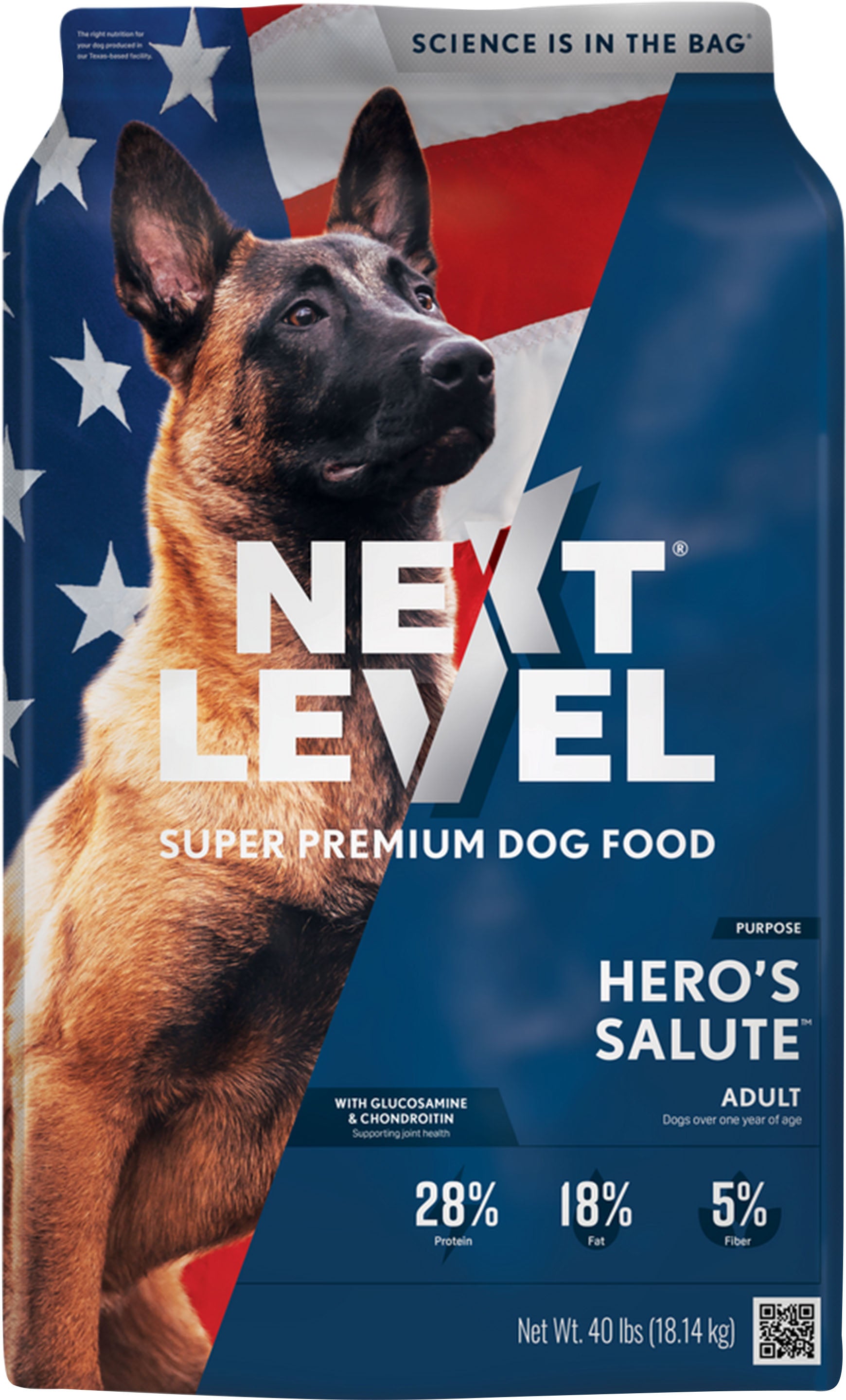 Next Level Hero'S Salute Adult Dog Food
