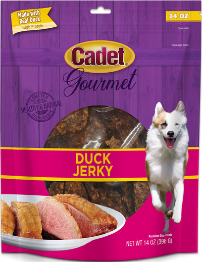 Cadet Gourmet Duck Jerky Dog Treats