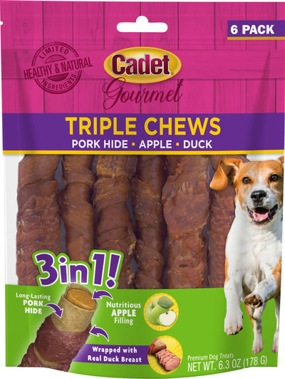 Cadet Gourmet Triple Chews