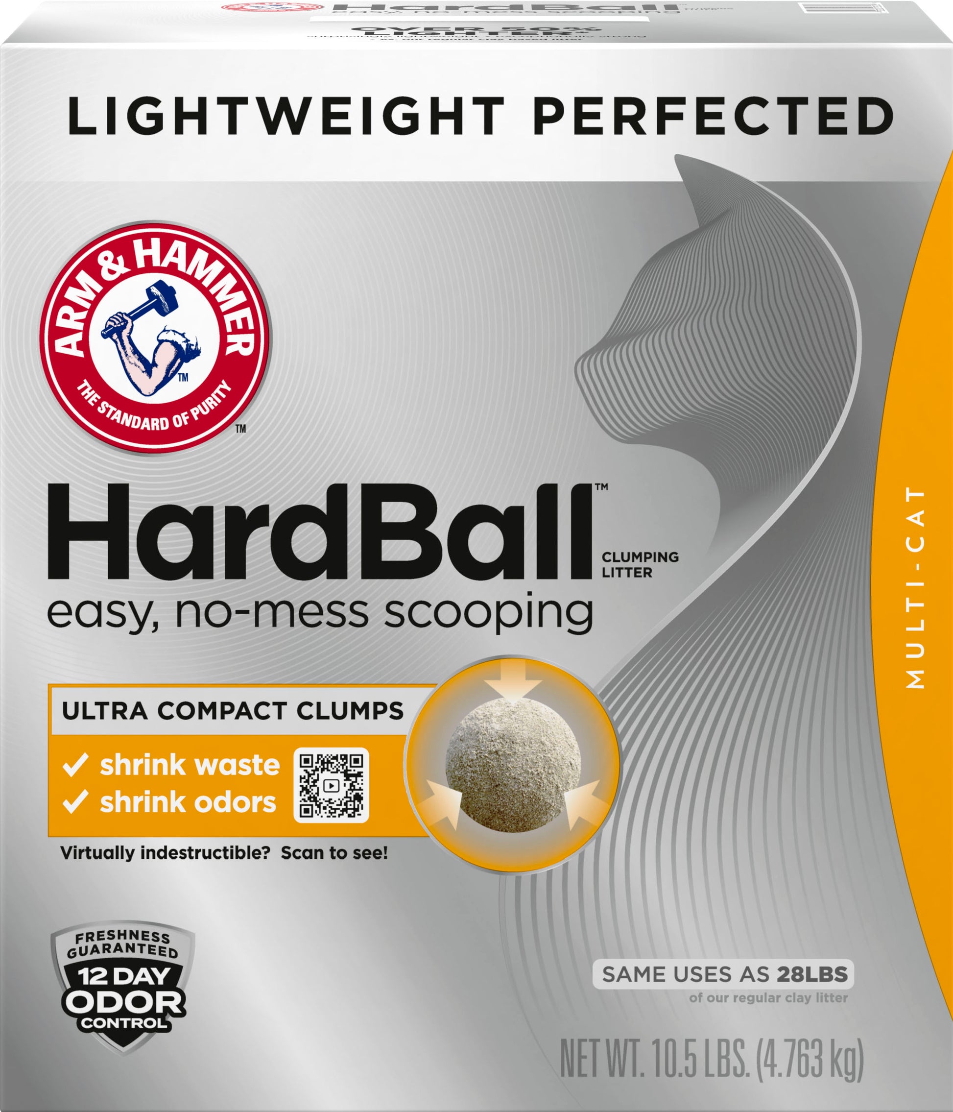 Arm & Hammer Hardball Lightweight Clumping Litter