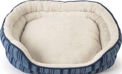 Petmate Stripe Cuddler Bed