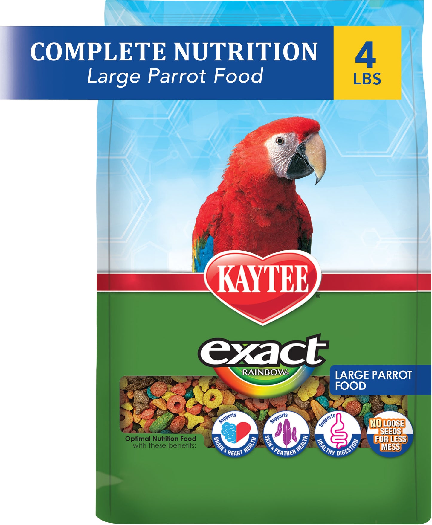Exact Rainbow Large Parrot Food