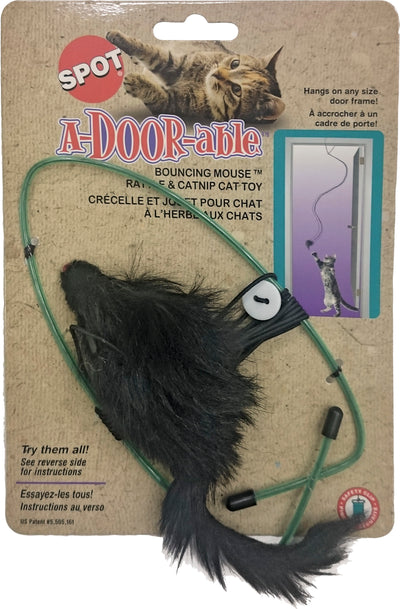 Spot A-Door-Able Bouncing Mouse W/ Catnip
