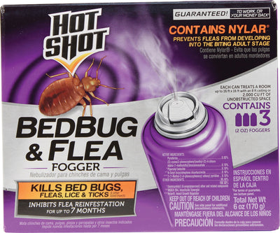 Hot Shot Bedbug & Flea Fogger
