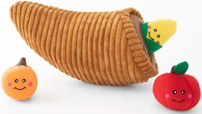 Zippypaws Fall Harvest Zippy Burrow Cornucopia