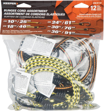 Keeper Bungee Cords Value Pack
