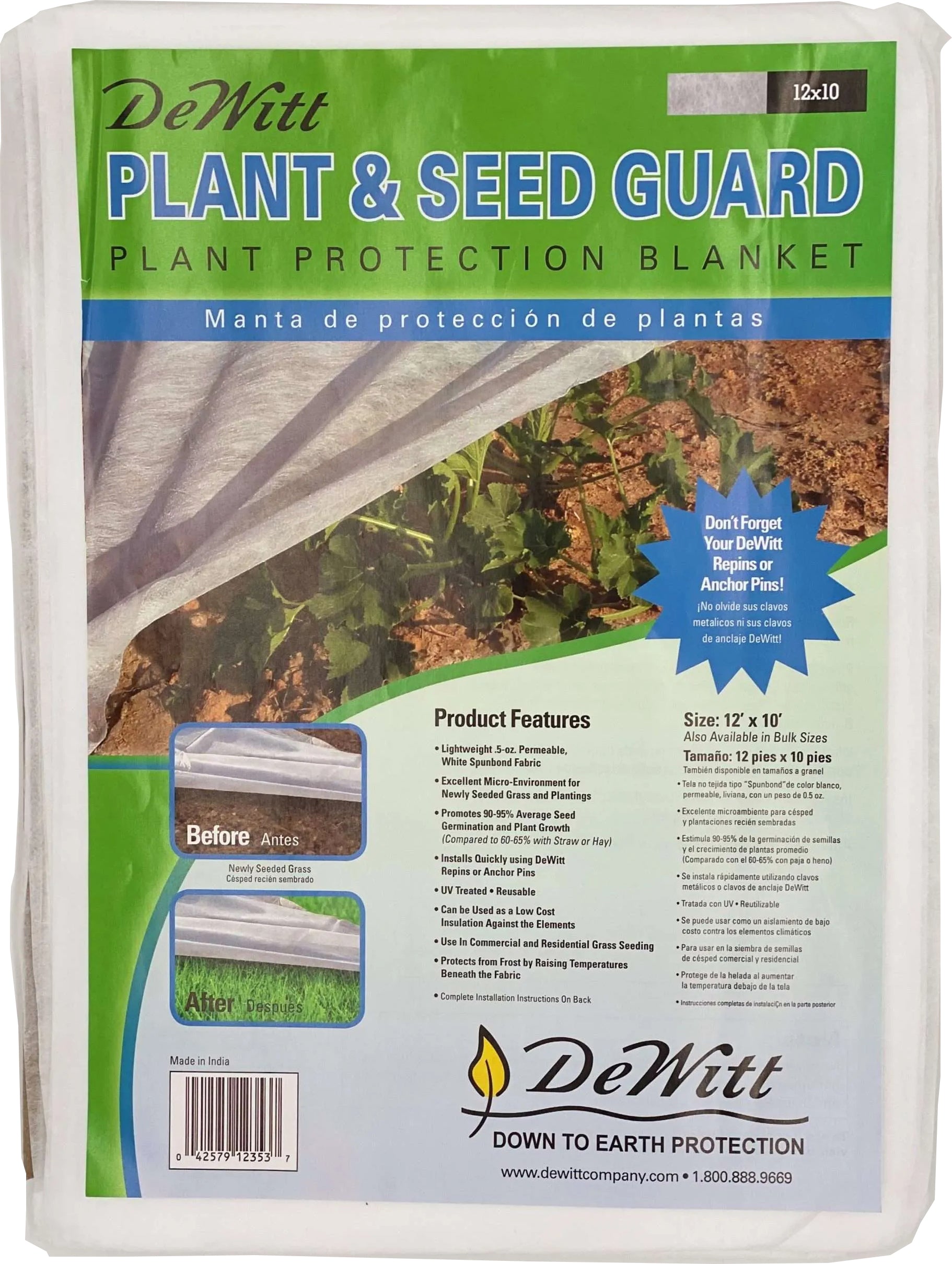 Dewitt Plant & Seed Guard Plant Protection Blanket