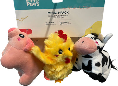 Zippypaws Miniz Barnyard Friends