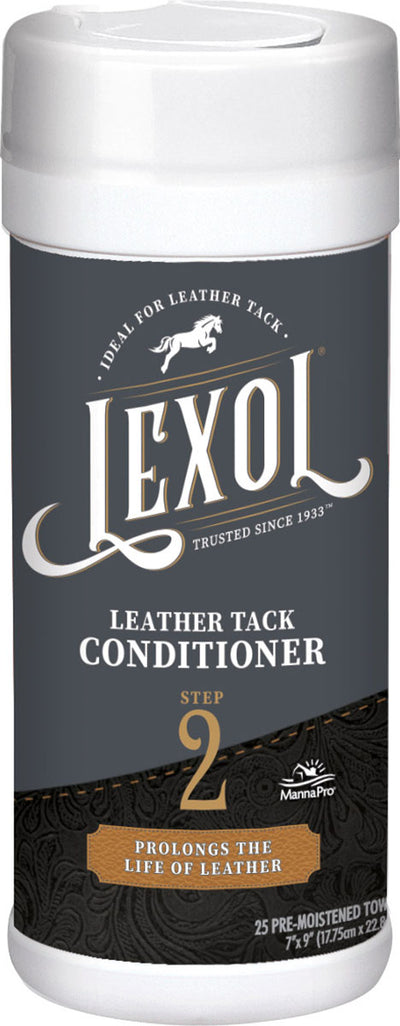Lexol Leather Tack Conditioner Step 2 Wipes