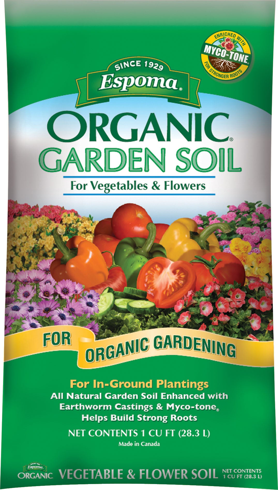 Espoma Garden Soil For Vegetables & Flowers