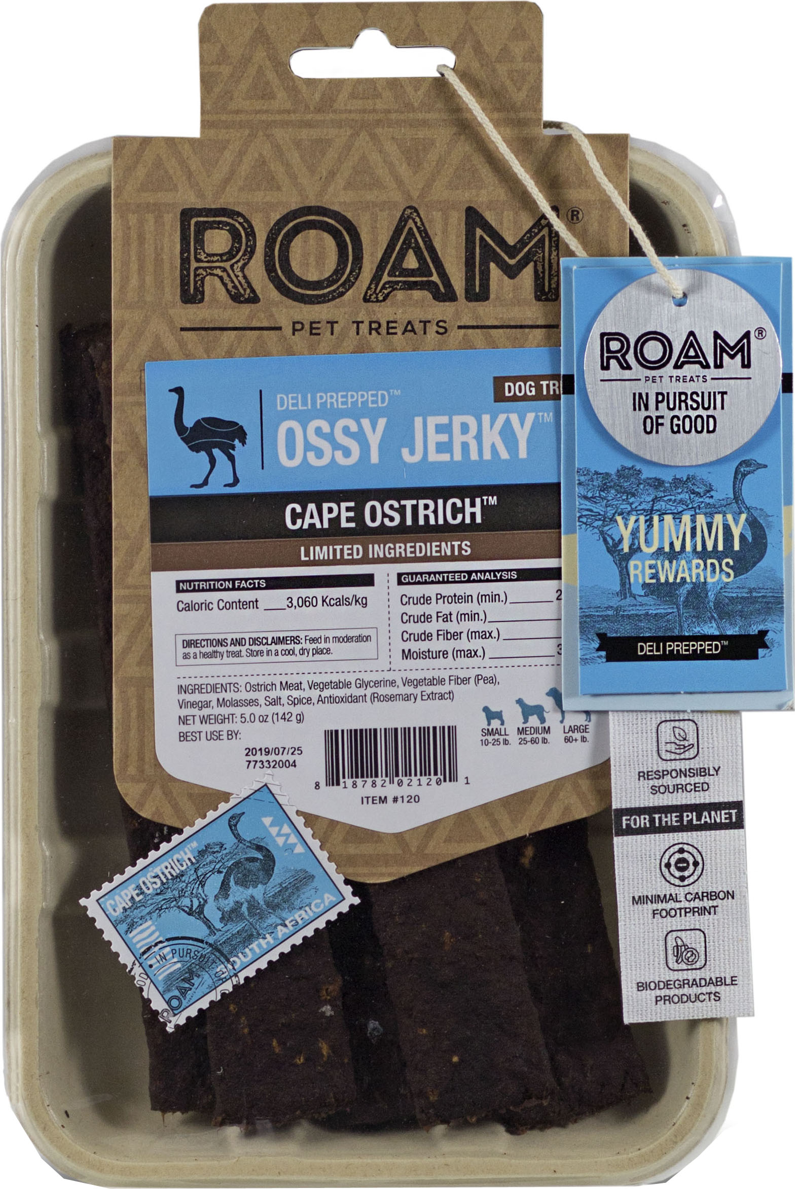 Roam Deli Prepped Ossy Jerky